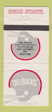 Matchbook Cover - Williams Columbus OH OSU Buckeyes 1990 Schedule 30 Strike