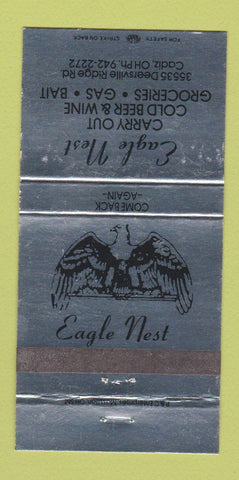 Matchbook Cover - Eagle Nest Cadiz OH 30 Strike