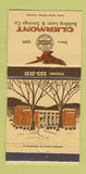 Matchbook Cover - Clermont Building and Loan OH 30 Strike