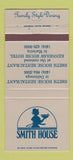 Matchbook Cover - Smith House Restaurant Marietta GA Dahlonega 30 Strike