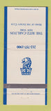 Matchbook Cover - Ritz Carlton Hotel New York City 30 Strike