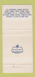 Matchbook Cover - Ritz Carlton Hotel New York City 30 Strike
