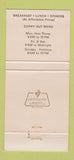 Matchbook Cover - Don's Restaurant Brilliant OH Tiltonsville 30 Strike
