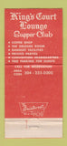 Matchbook Cover - McLure House Motor Hotel Wheeling WV 30 Strike