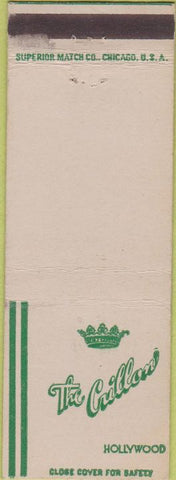 Matchbook Cover - The Crillon Hollywood CA