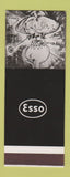 Matchbook Cover - Esso oil gas France SAMPLE