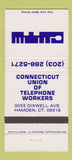 Matchbook Cover - Connecticut Telephone Workers Union Hamden CT 30 Strike