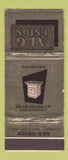 Matchbook Cover - AEG Union Stoves Germany WEAR