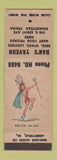 Matchbook Cover - Dan's Tavern Homestead PA pinup