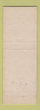 Matchbook Cover - The Sun Grill New Castle PA pinup