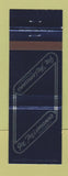 Matchbook Cover - Joe Theismann's football Alexandria Baileys Crossroads VA BLUE