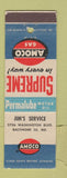Matchbook Cover - Amoco oil gas Jim's Baltimore MD WEAR