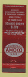 Matchbook Cover - Ail's Amoco oil gas