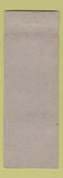 Matchbook Cover - WG Thomas Atlantic oil gas York PA