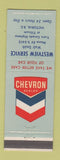 Matchbook Cover - Chevron oil gas Westview Victoria BC