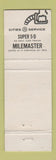 Matchbook Cover - Cities oil gas Fort Hell Petersburg VA