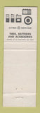 Matchbook Cover - Cities oil gas Fort Hell Petersburg VA