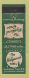 Matchbook Cover - Highland House Jefferson Highlands NH Hotel Southern Pines NC