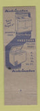 Matchbook Cover - Kelvinator Refrigerator Edenton Furniture NC