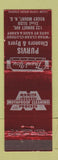 Matchbook Cover - Purvis Cleaners Dyers Rocky Mount NC