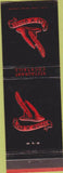 Matchbook Cover - Cap  and  Quill Restaurant Los Angeles CA