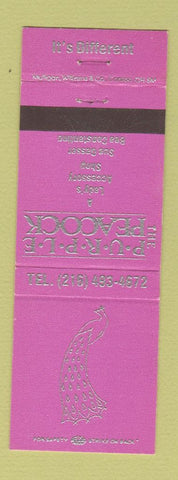 Matchbook Cover - Purple Peacock Women's Accessories Canton OH