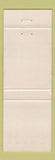 Matchbook Cover - Sebastians Restaurant Tavern Raleigh NC