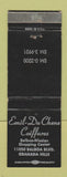 Matchbook Cover - Emil Du Chene Coiffures Hair Salon Granada Hills CA