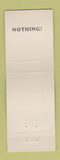 Matchbook Cover - 14 WKWK FM Radio 97 Wheeling WV