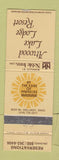 Matchbook Cover - Atwood Lake Lodge Resort Dellroy OH
