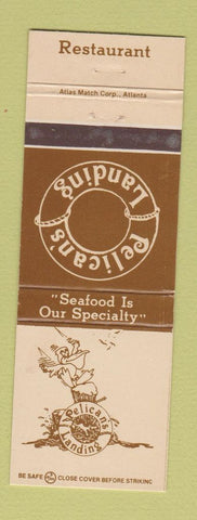 Matchbook Cover - Pelican's Landing Restaurant
