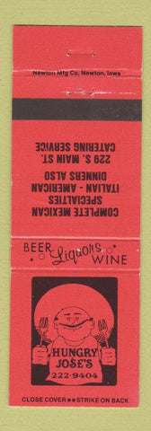 Matchbook Cover - Hungry Jose's Mexican Restaurant