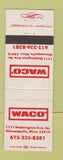 Matchbook Cover - Waco Minneapolis MNN