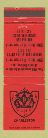 Matchbook Cover - Phillips Charleston