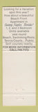 Matchbook Cover - Belgrade Gardens Barberton OH Uniontown restaurant