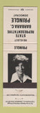Matchbook Cover - Barbara Pringle State Rep Election Cleveland OH