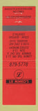 Matchbook Cover - Lu Minko's Restaurant Navarre OH