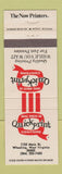 Matchbook Cover - Big Red Printing Center Wheeling WV