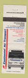 Matchbook Cover - Continental Air Transport Chicago IL Bus WEAR
