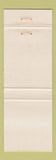 Matchbook Cover - Lakeview Restaurant Tappan Lake OH