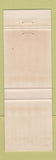 Matchbook Cover - Forbes Hospital System Columbia Pittsburgh PA