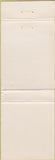 Matchbook Cover - The Spinnaker no town yellow