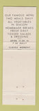 Matchbook Cover - Smith House Restaurant Hotel Dahlonega GA