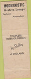 Matchbook Cover - Don's Western Village Lodge Fort Worth TX