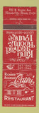 Matchbook Cover - Richard Accursio's Capri Restaurant Florida City FL WORN