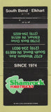 Matchbook Cover - Shamrock Ford Trucks South Bend Elkhart IN 30 Strike