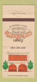 Matchbook Cover - Ernie's Cork and Bottle Wheeling WV 30 Strike