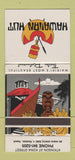 Matchbook Cover - Hawaiian Hut Waikiki Hawaii 30 Strike