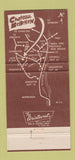 Matchbook Cover - Chateau Belleview Restaurant Tannersville NY 30 Strike
