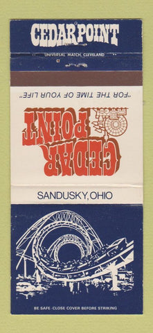 Matchbook Cover - Cedar Point Amusement Park Sandusky OH 30 Strike